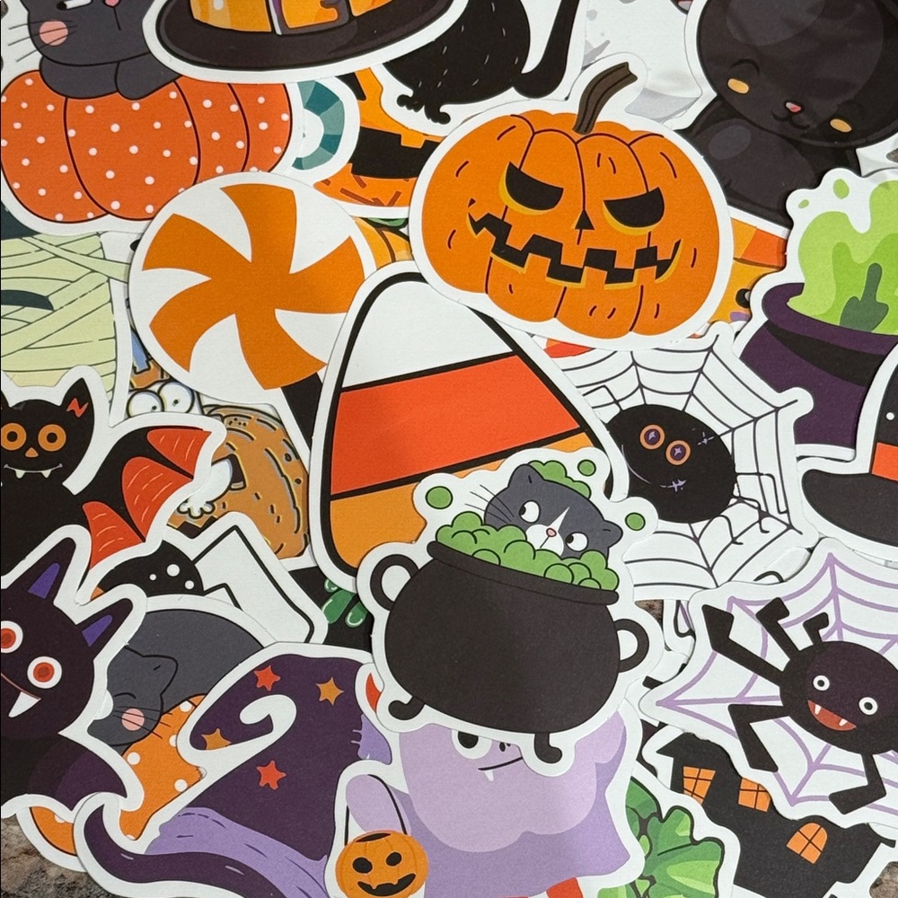 Halloween Themed Sticker Set